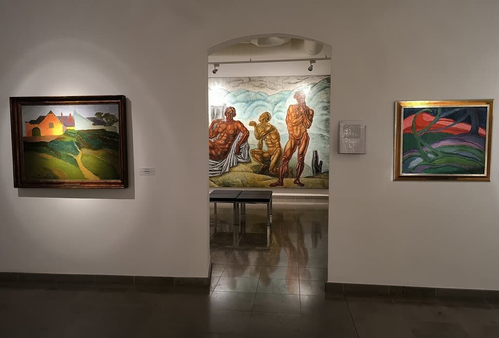 Inside view of the museum