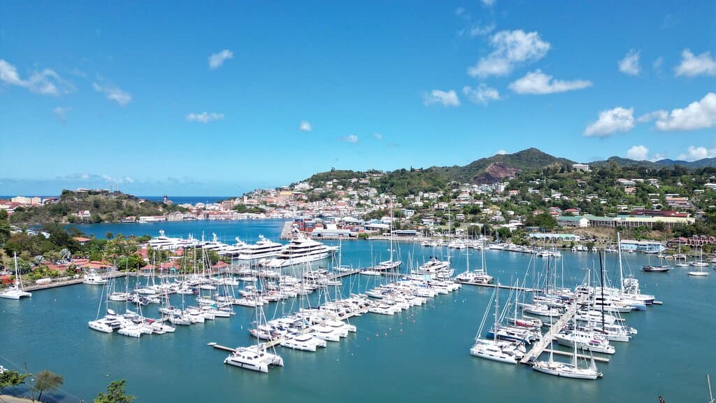 227 berths available for yachts from 10M-90M at Port Louis Marina