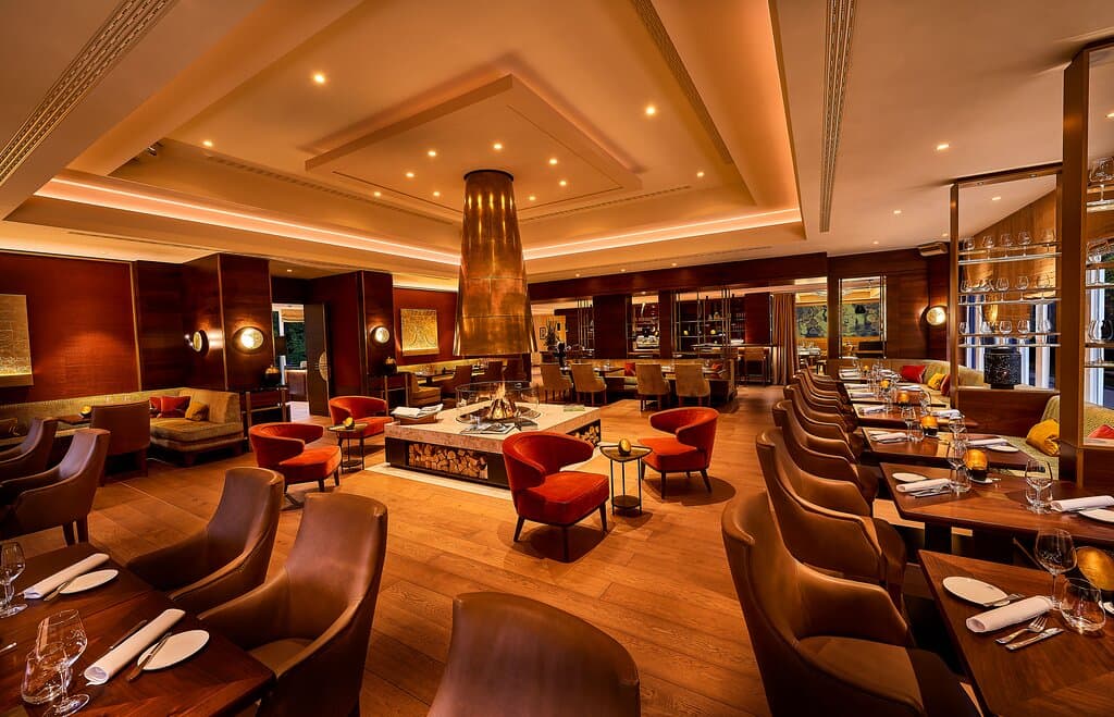 Restaurant Villa Rothschild Grill & Health, Kaminraum