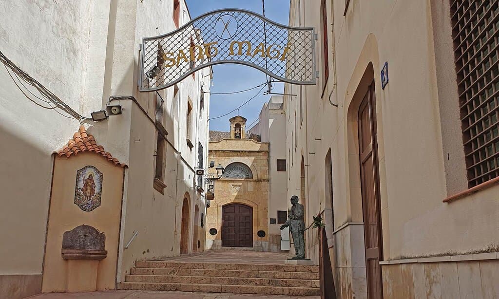 The chapel at the end of the alley