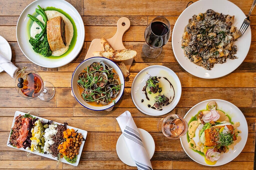 Small plates and savory entrees find the perfect wine pairing at Crush Bistro & Bottle Shop.
