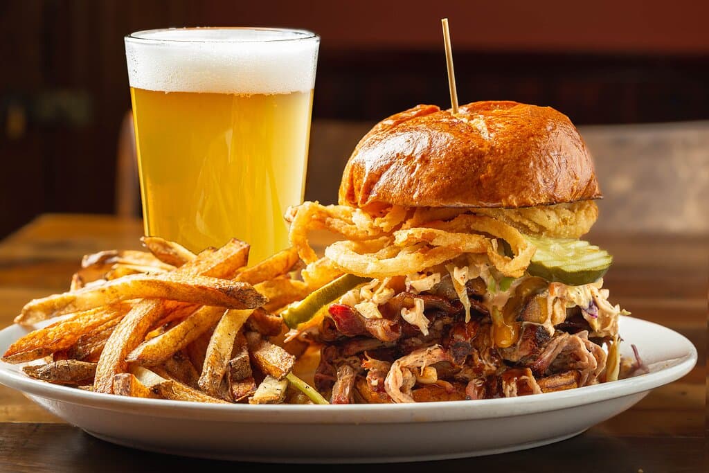 Featured on Diners, Drive-In's & Dives: The Sloppy Pig