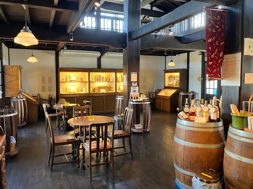 ワイナリー内部