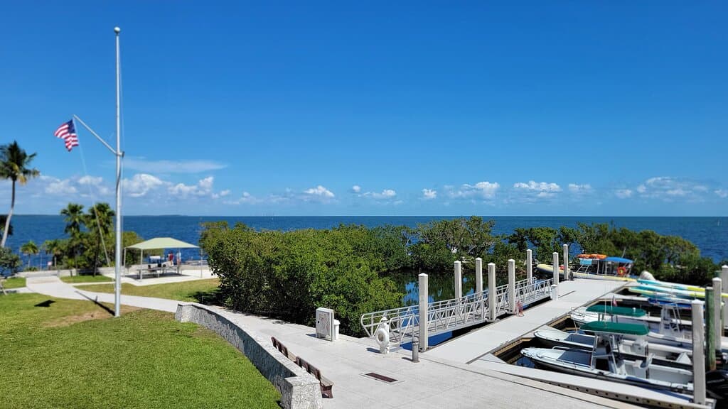 Views from the deck of the visitors center