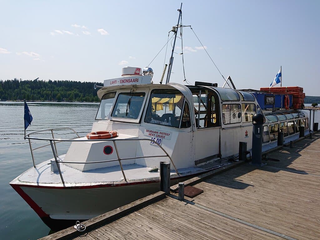 M/S Kymppi from Lahti Harbor to Enonsaari Island