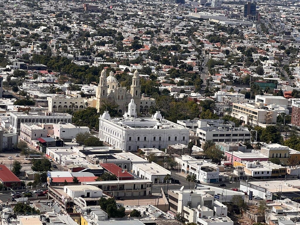Fotos tomadas desde el cerro de la campaña, visita obligada en Hermosillo 
