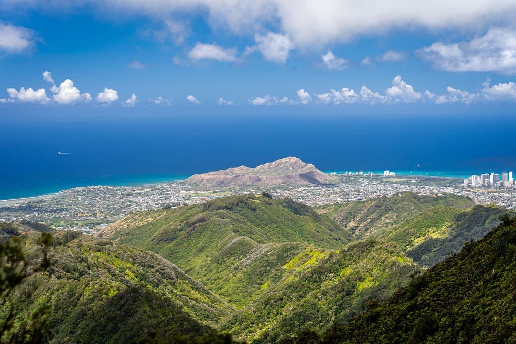 Stunning views of Diamond Head