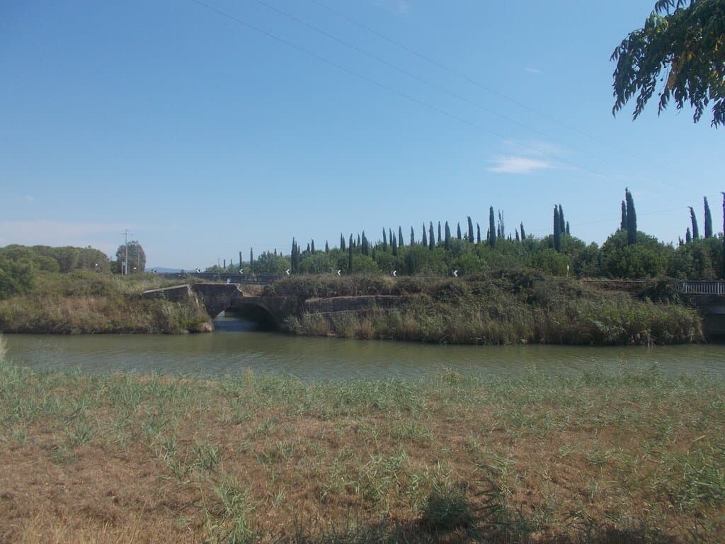 Canale lungo il percorso