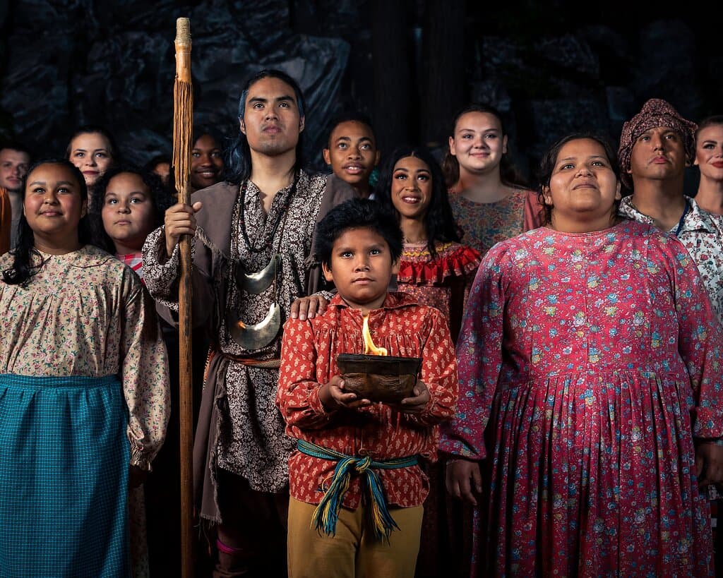 The cast