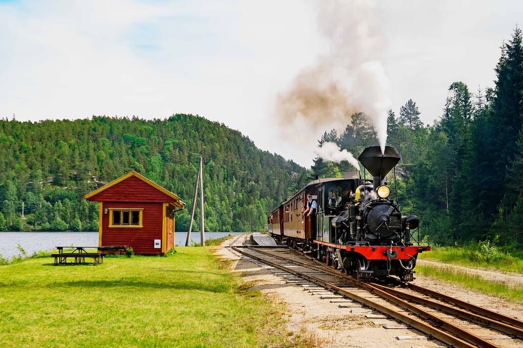 Setesdalsbanen. Foto Linda Evensen.