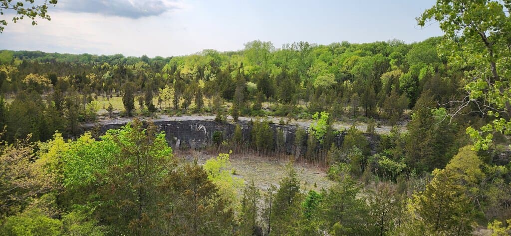 Glacial Grooves Geological Preserve