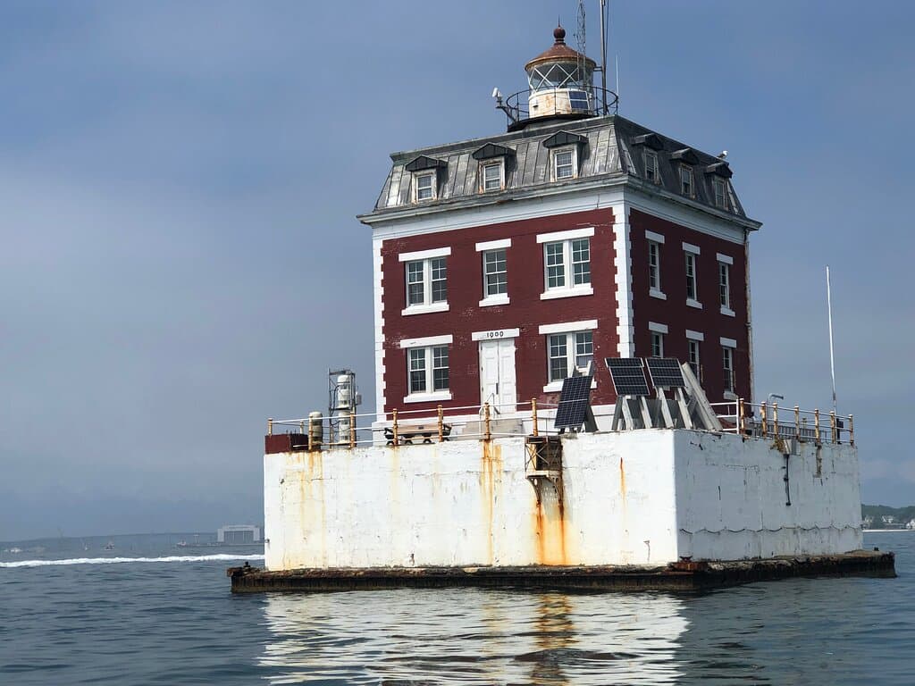 New London Ledge Lighthouse.