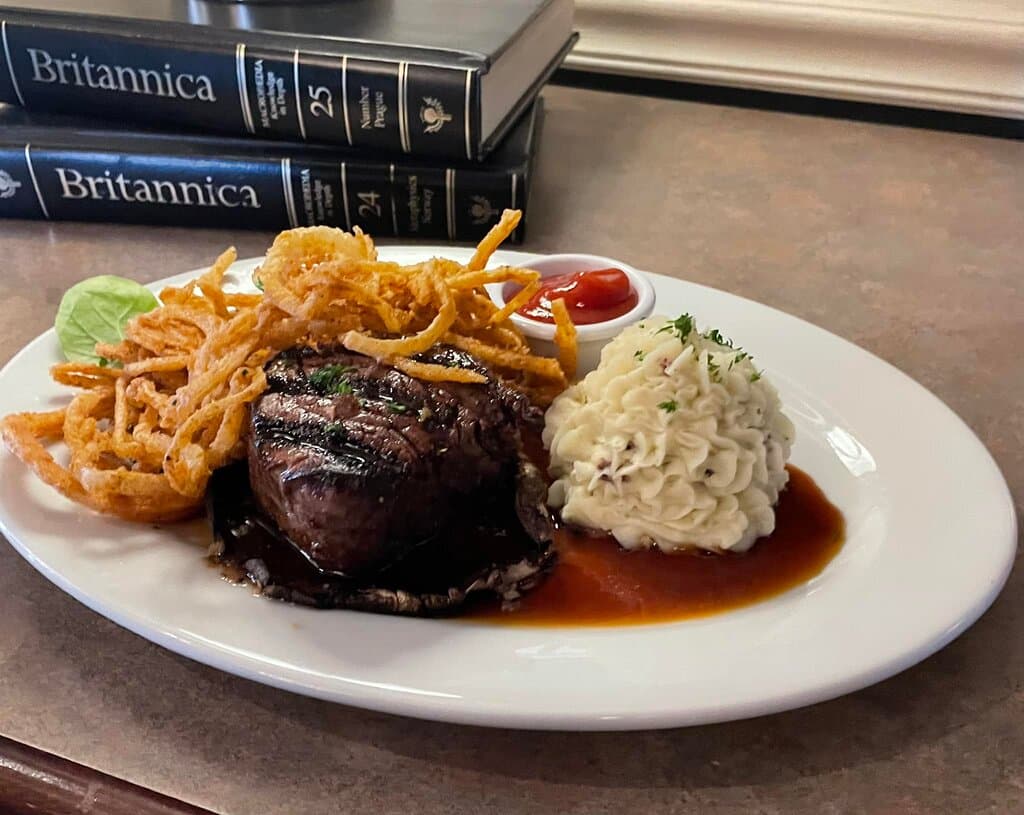 This hidden gem is always exceeding expectations. Another beautiful filet mignon ocming up!