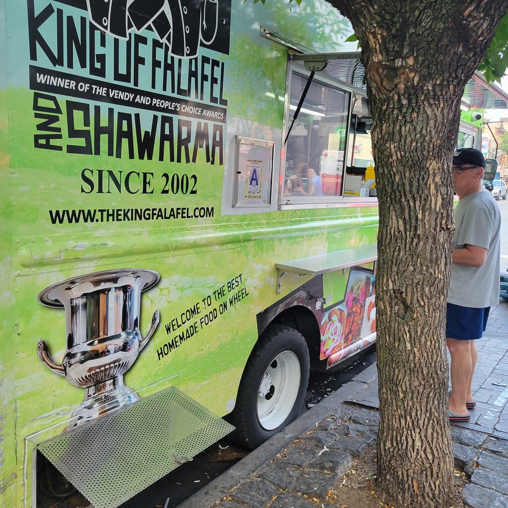 King of Falafel Cart