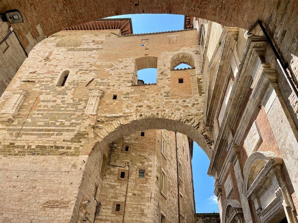 Via Maestà delle Volte is one of Perugia's most atmospheric  streets.