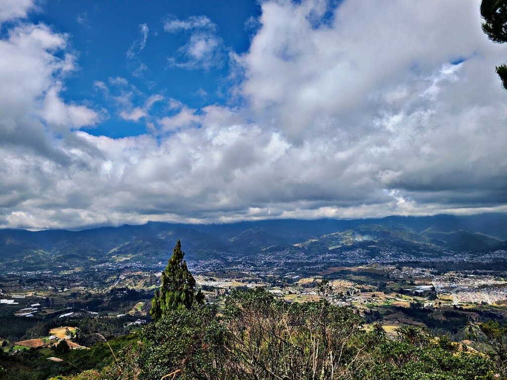 Villonaco Wind Farm and Viewpoint
