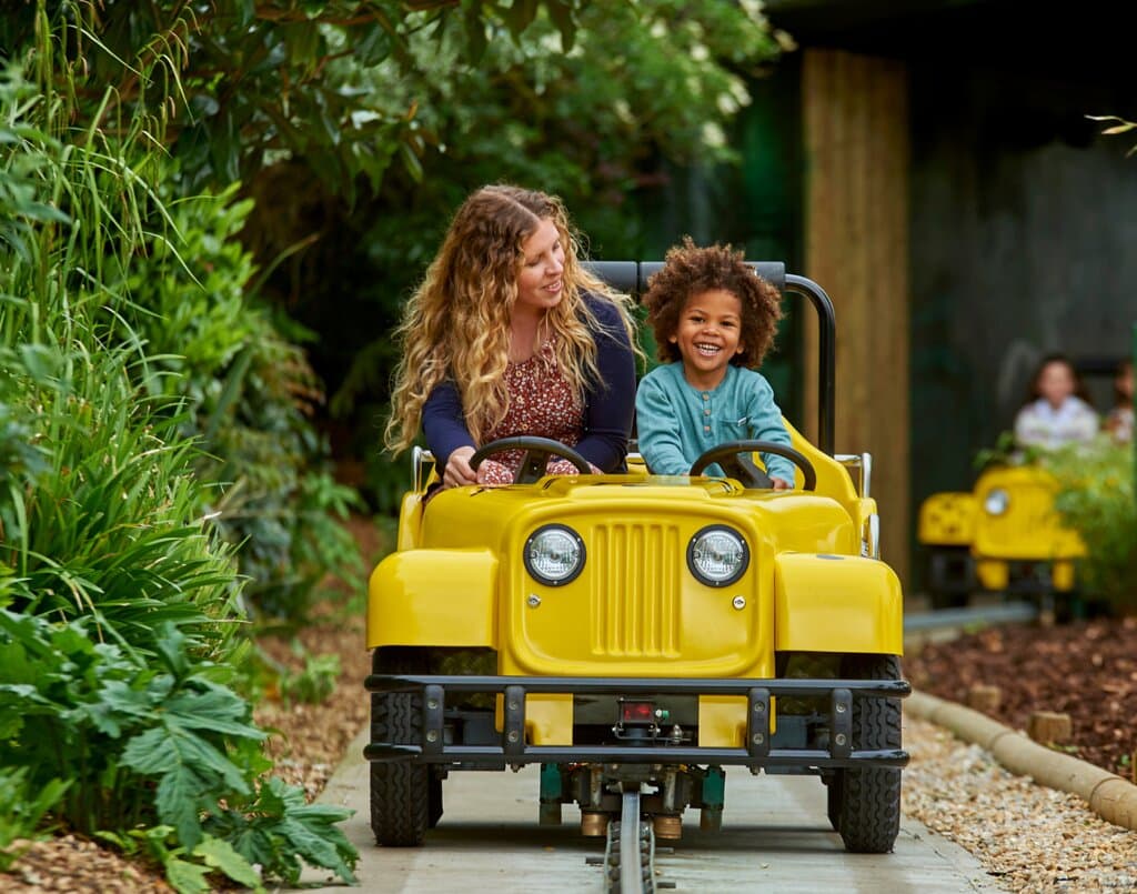 Jungle Jeeps at Drusillas Park, Sussex