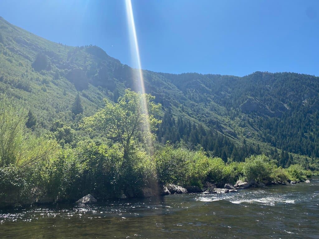 Pro rafting guided river tour
