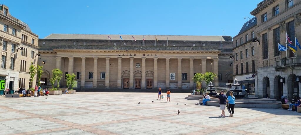 The hall.