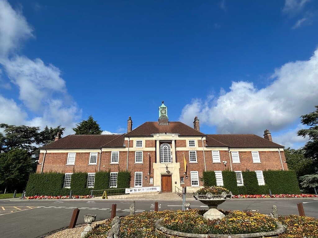 Bethlem Museum of the Mind outside - Spring