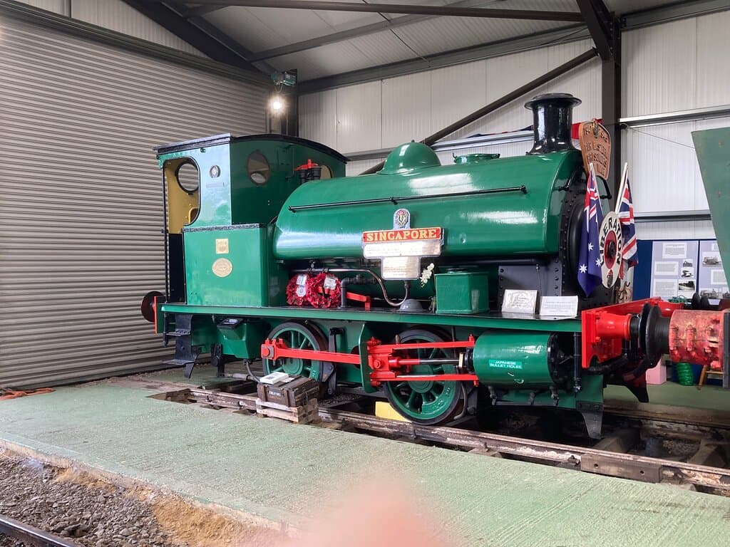 Locomotive “Singapore” a designated war memorial.