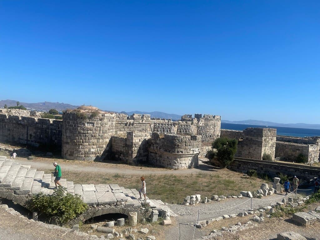 Neratzia Castle (Castle of the Knights) Kos Greece