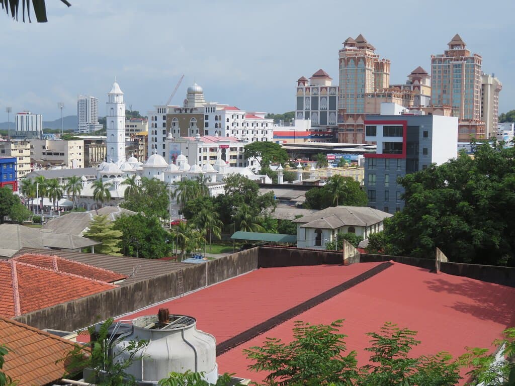 MY: Kuala Terengganu; Bukit Puteri, Aussicht von oben.