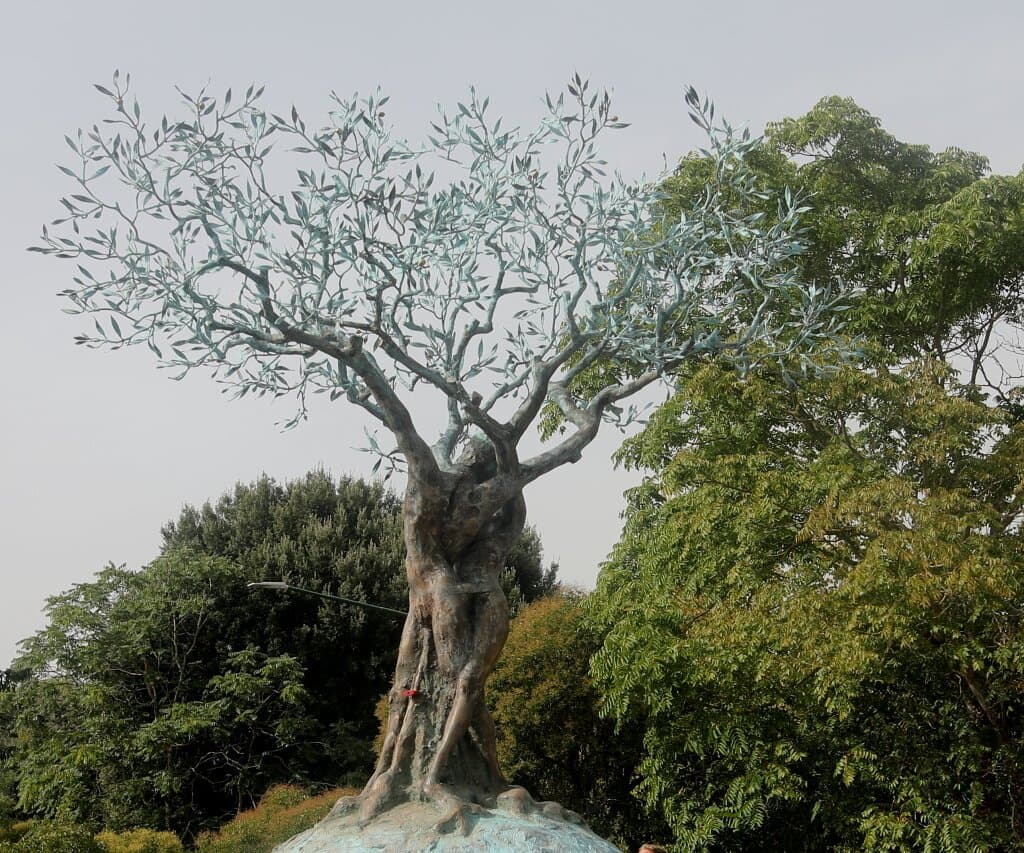 Vue de cette sculpture