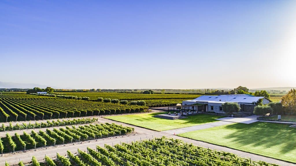 Vista aérea en alta