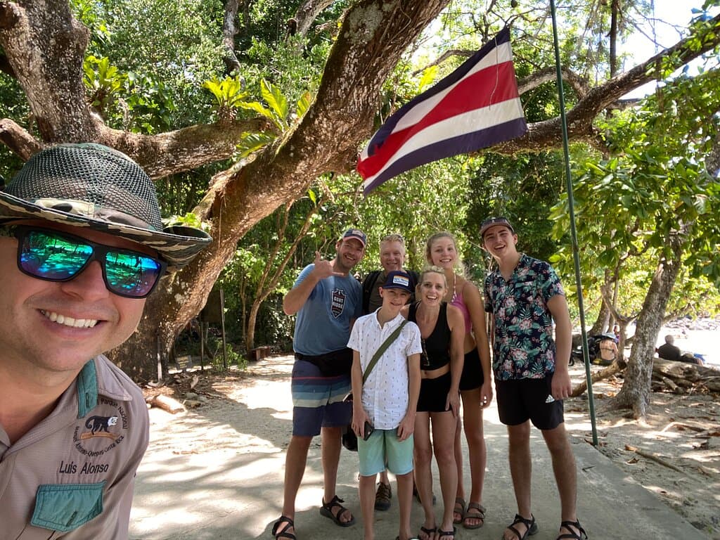 Tour en el parque nacional Manuel Antonio!!!