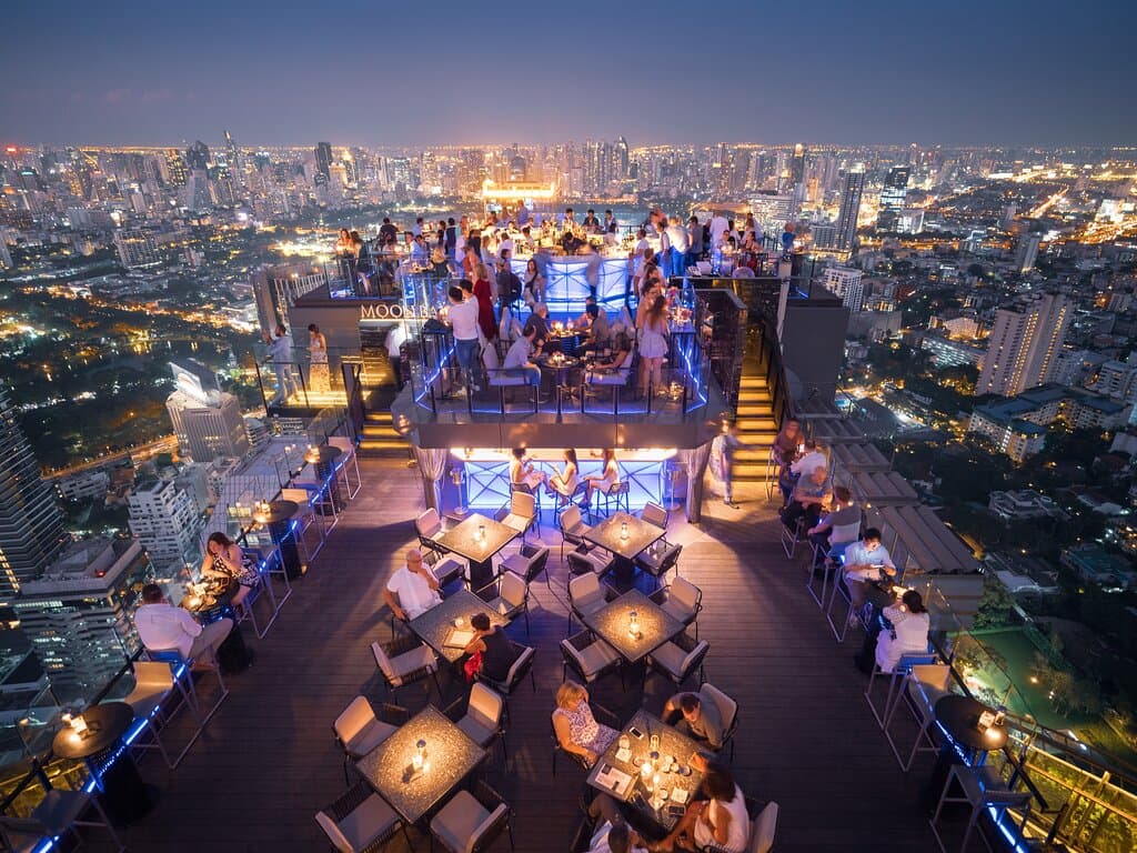 Moon Bar at 61st Floor, Banyan Tree Bangkok