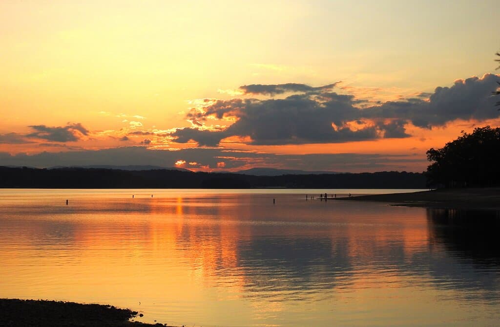 Sunset on Lake Blue Ridge