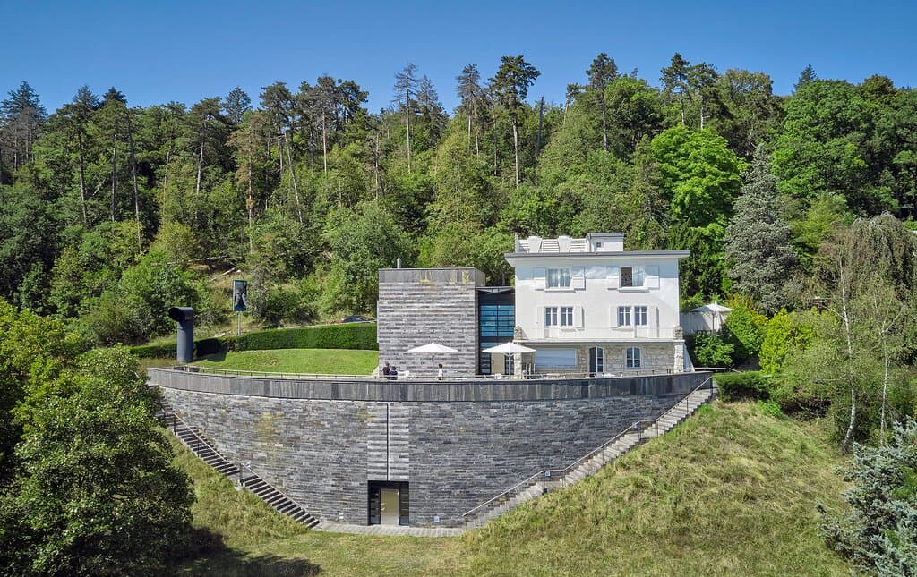 CDN. Architecture Mario Botta. Photo: Bibliothèque nationale suisse