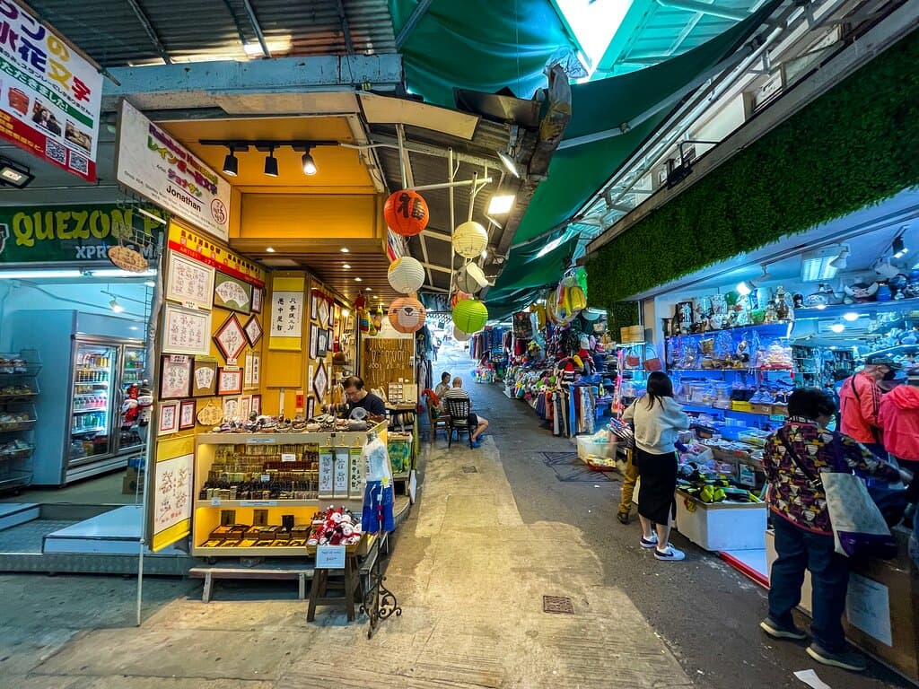 Main lane way under cover