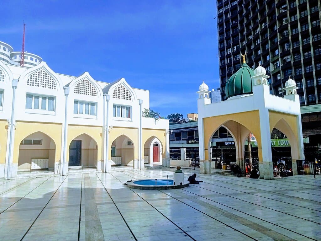 Jamia mosque, Nairobi, Kenya. December 2023