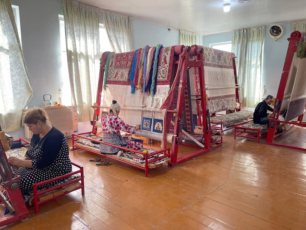 Hudjum Carpet Factory Samarkand