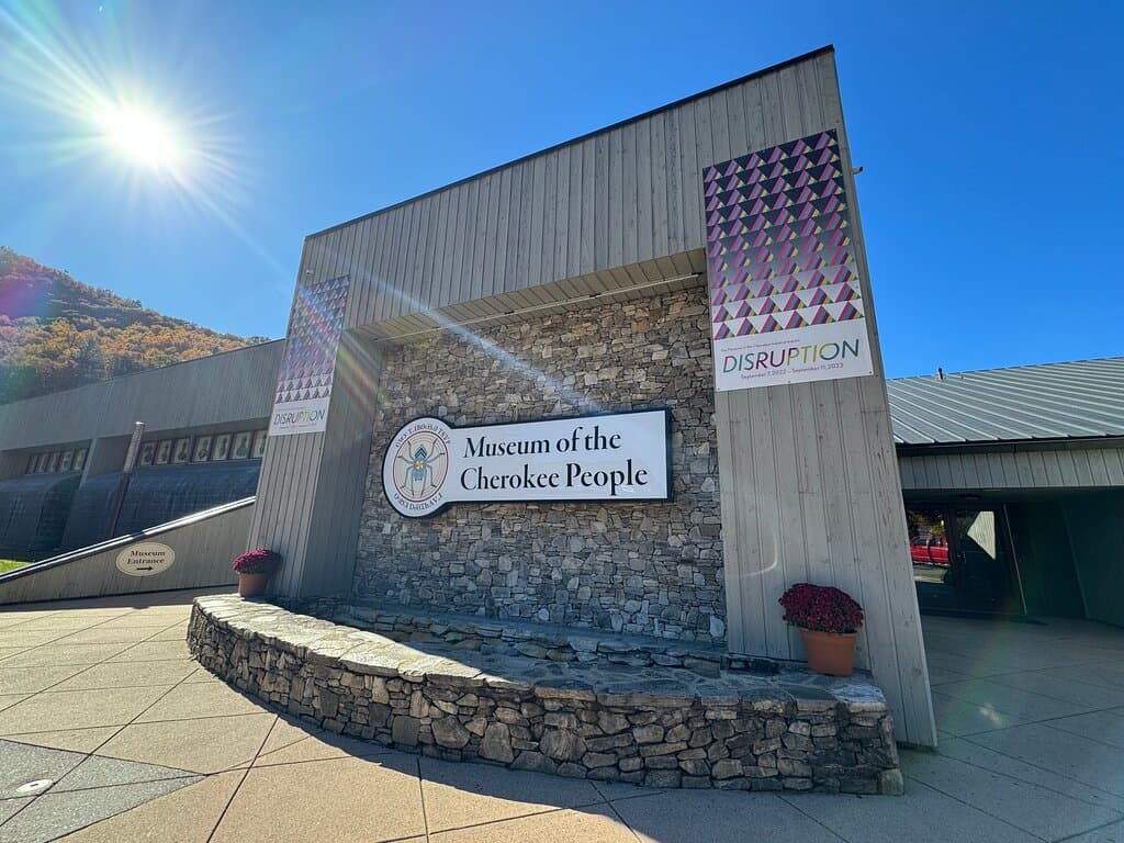 Museum of the Cherokee Indian on October 25, 2023