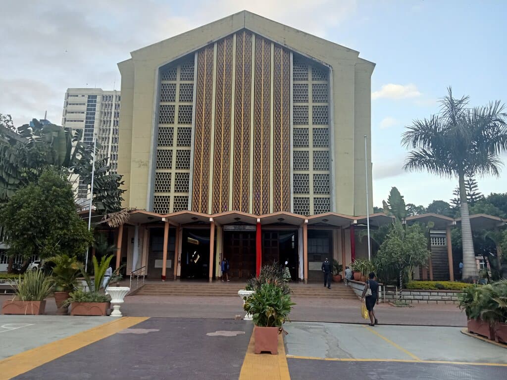 Holy Family Basilica, Nairobi, Kenya. January 2024