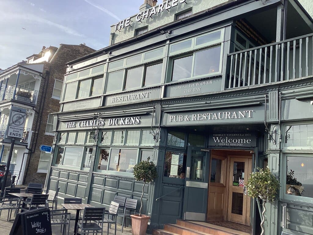 Pub next door;