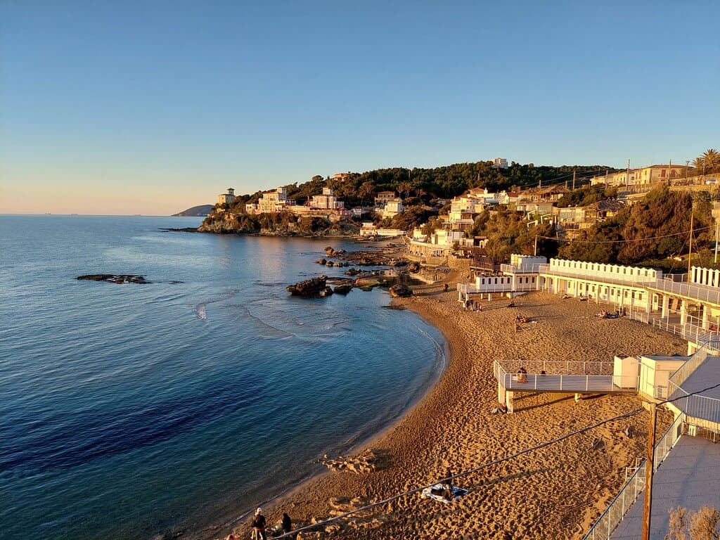 La baia del Quercetano