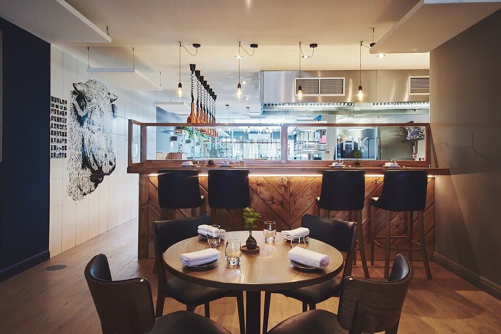 Come into our kitchen and join us for relaxed fine dining menu using the best of British produce.