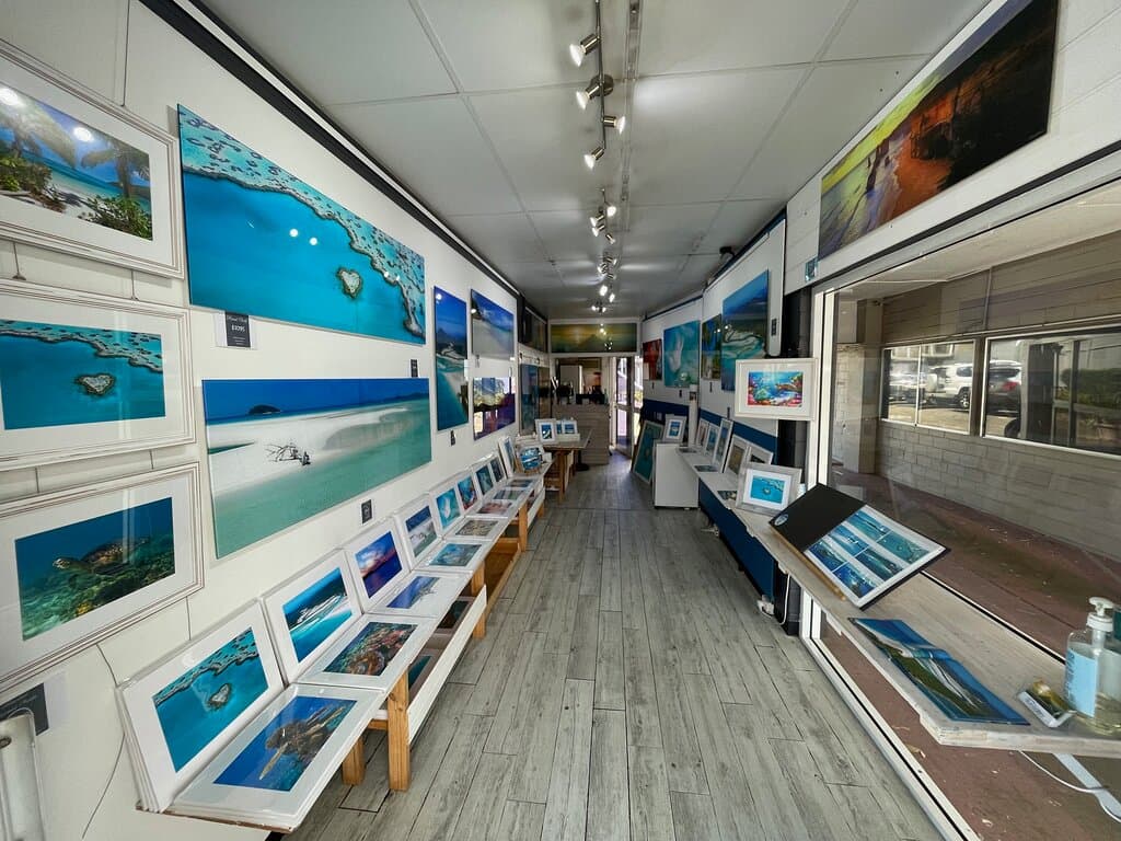 Gallery in Mainstreet of Airlie Beach