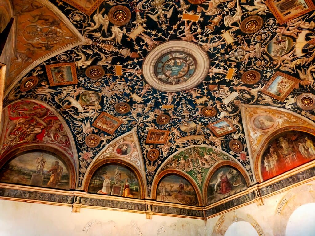 Affresco dell'Araldi