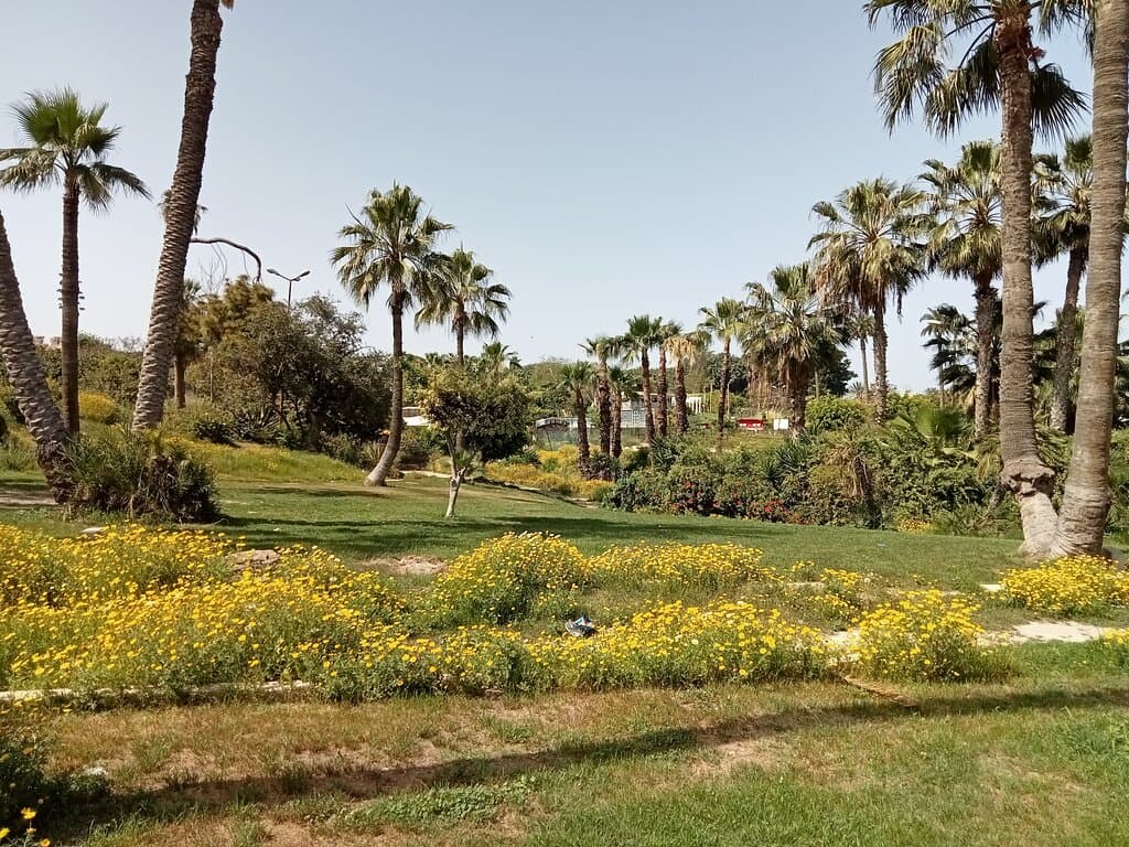 Shalalat gardens. Alexandria, Egypt. April 2024
