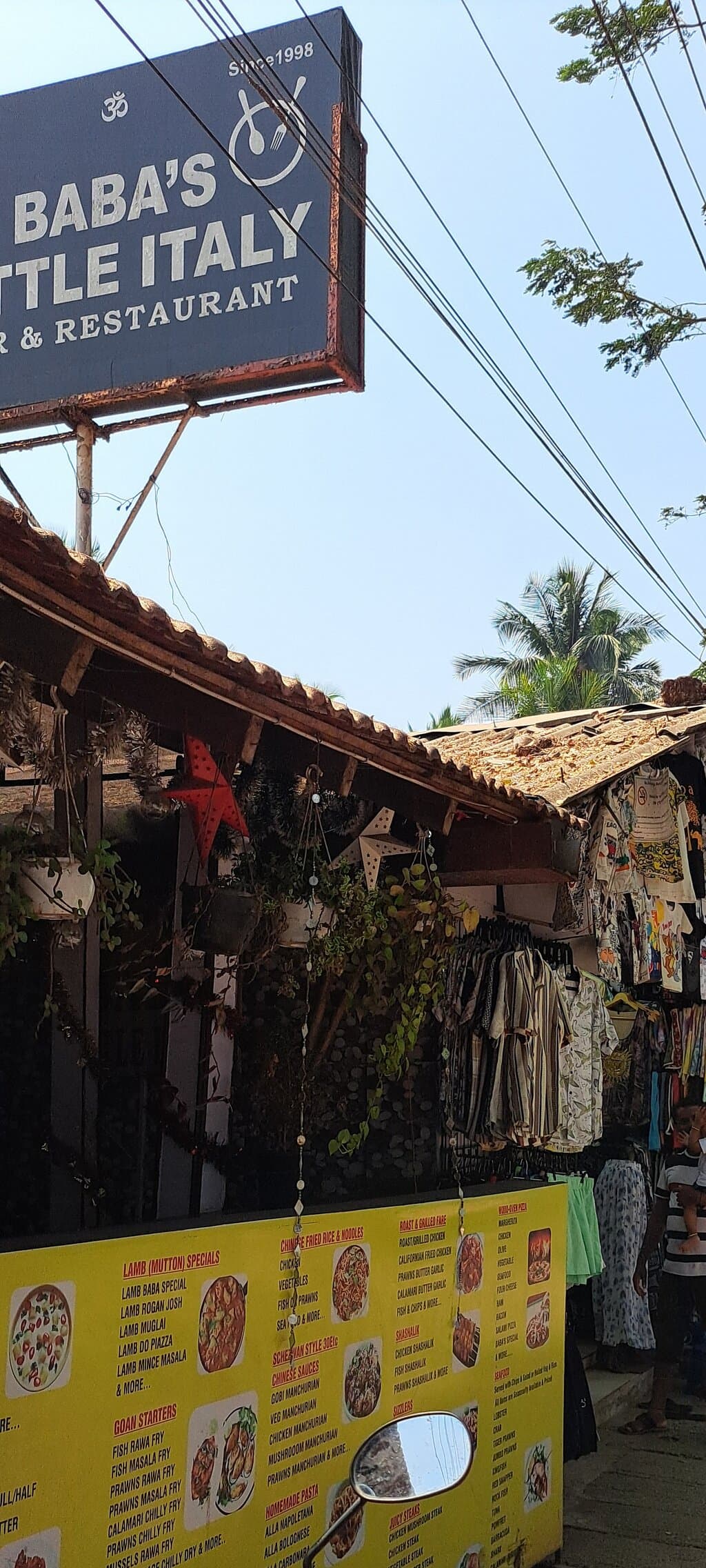A resturant along the Road