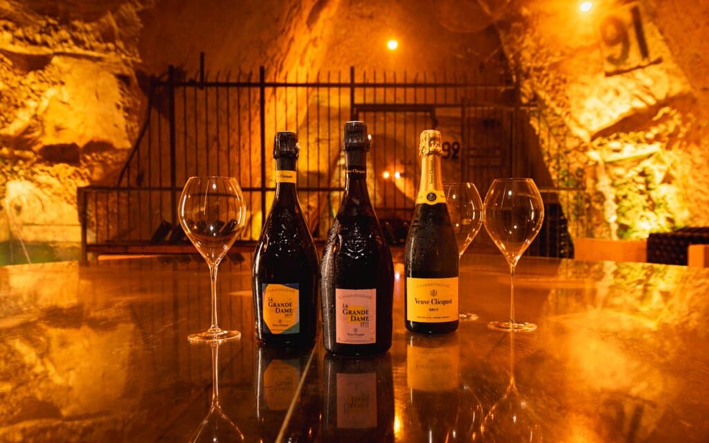 Veuve Clicquot tasting