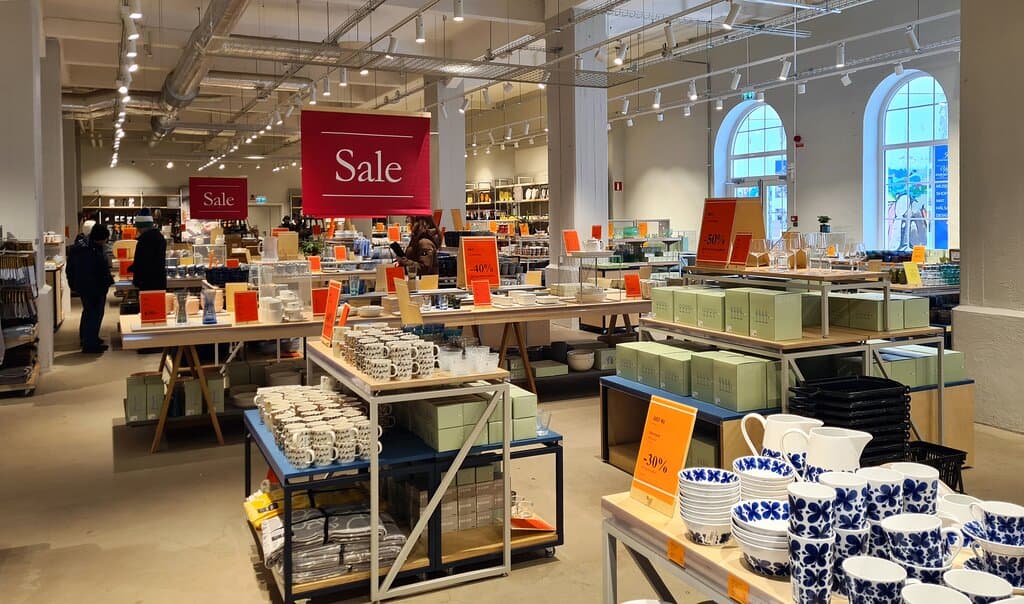 Rörstrand center, Rörstrand Iittala Fiskars Outlet