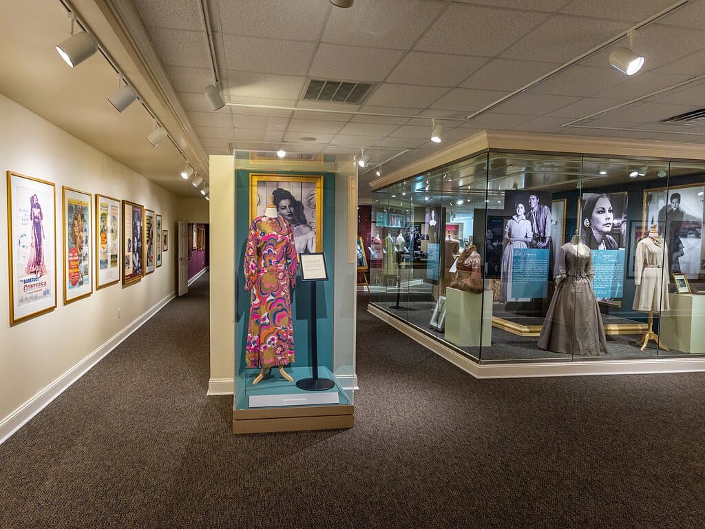 The Ava Gardner Museum attracts visitors from around the world to explore the exhibits on the life and career of NC native, Ava Gardner.