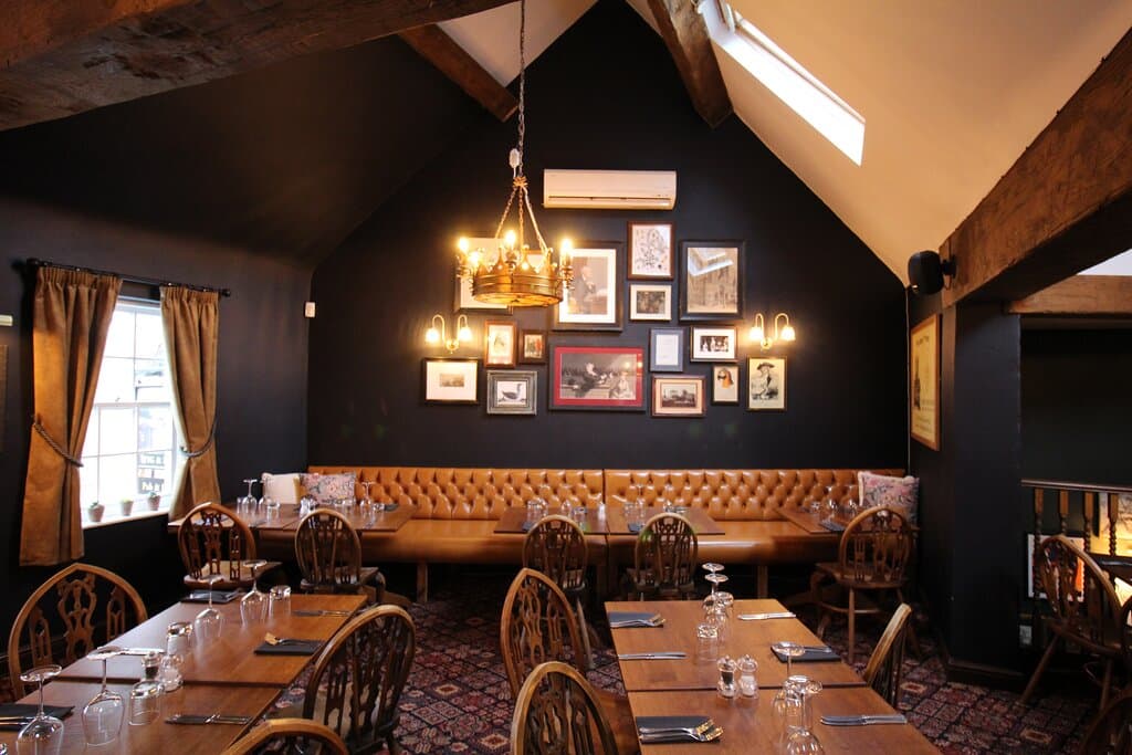Our lovely upstairs dining area!