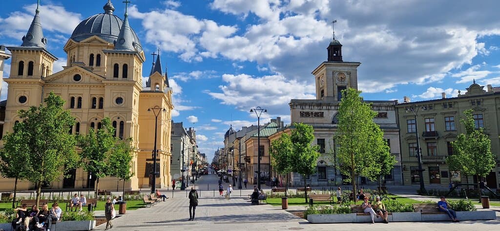 Piotrkowska Street Łódź